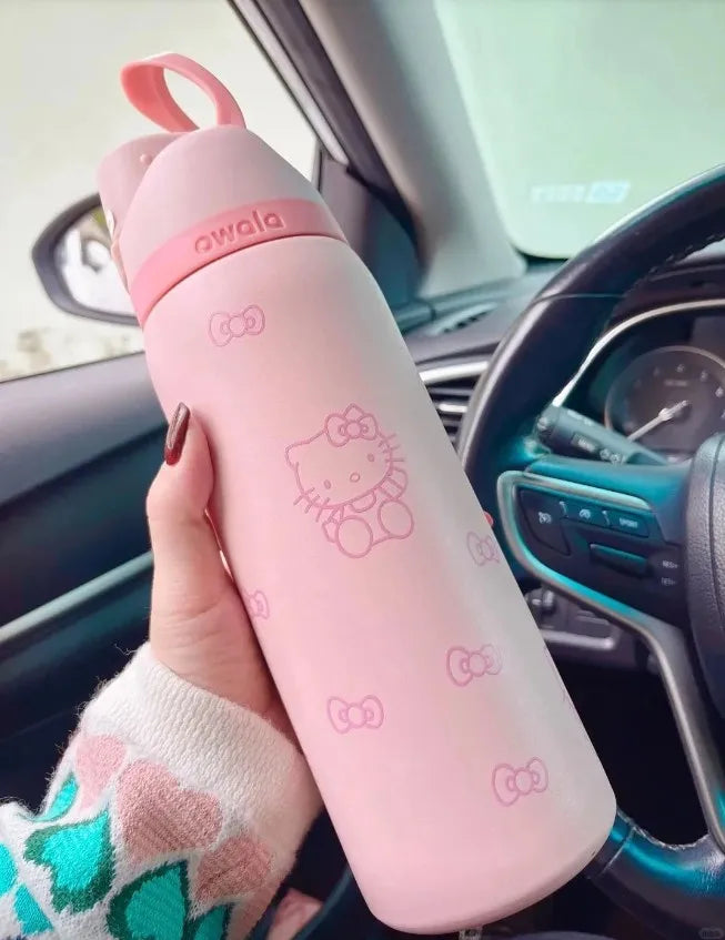 Owala Cup Vacuum Flasks & Thermoses Water Bottle Drinkware Thermo Tumbler Stainless Steel Thermal Mug Original Cold Hot Coffee